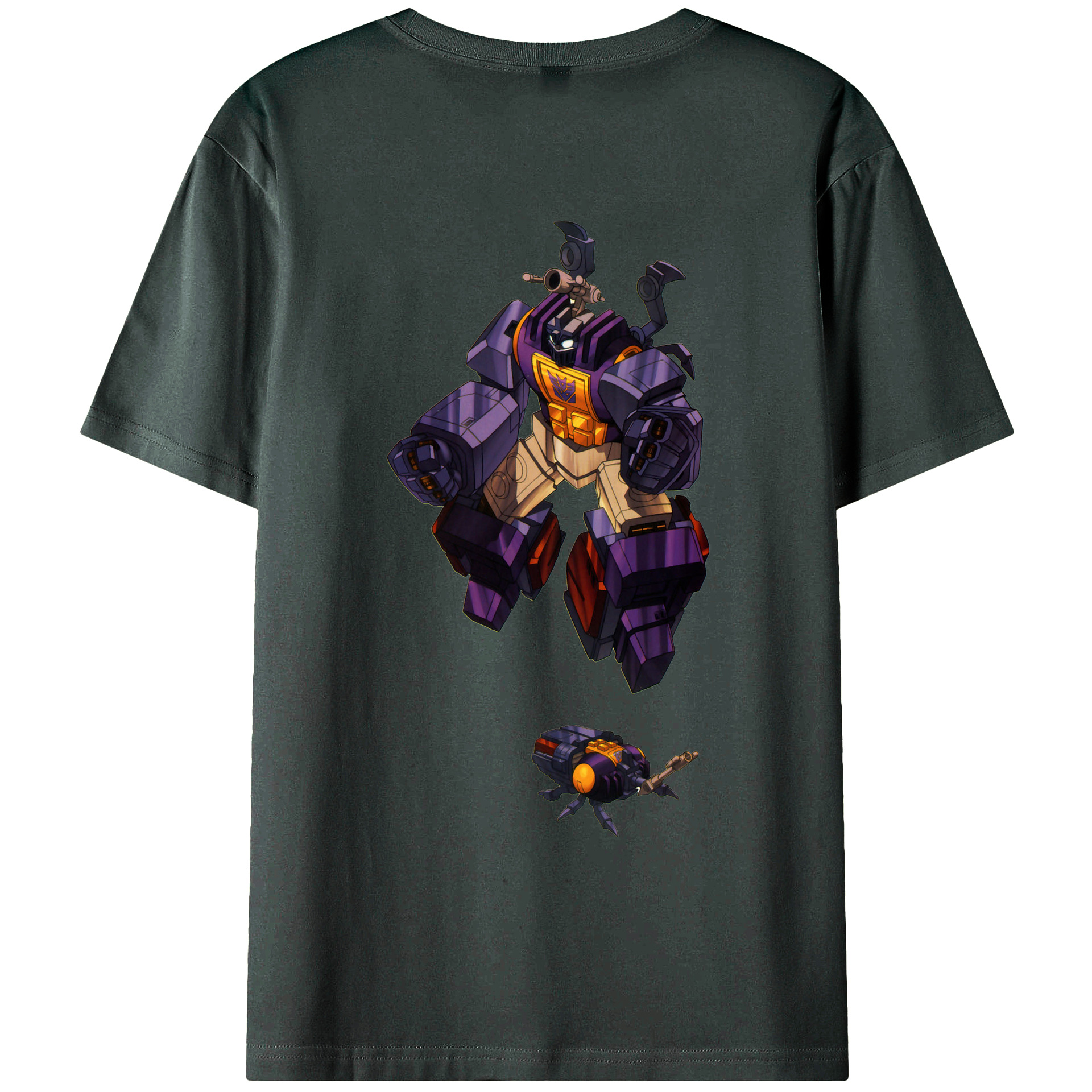 （画像用）  綿100％ メンズ半袖Tシャツ（バックプリント） 通気性